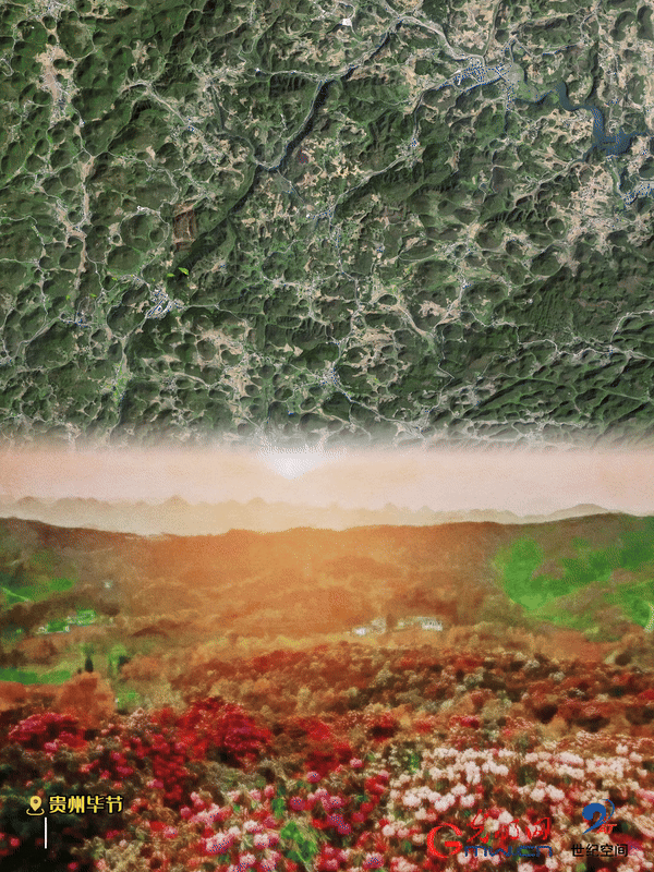 清明游玩賞花圖鑒來了！衛(wèi)星鏡頭帶你先睹為快