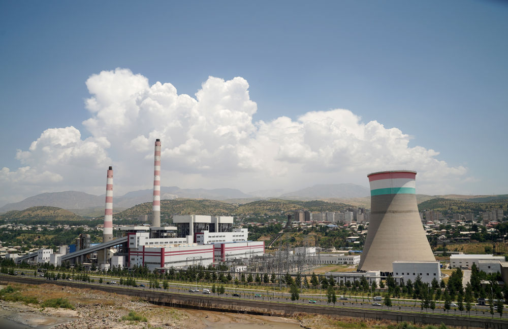 杜尚別2號熱電廠（2024年6月22日攝）。